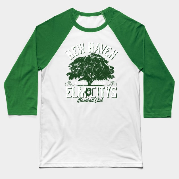 New Haven Elm Citys Baseball T-Shirt by MindsparkCreative